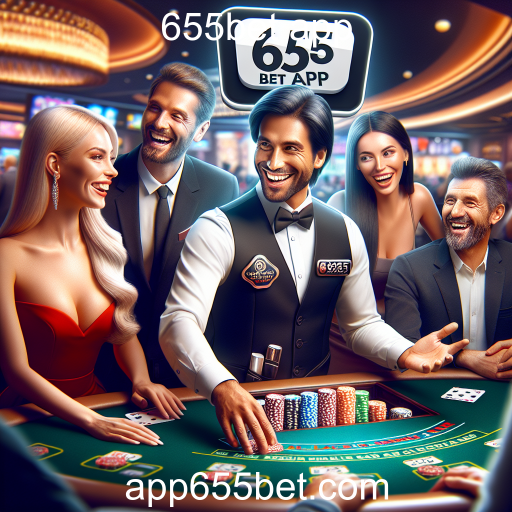 Experimente a Emoção do Cassino Ao Vivo com o 655bet App